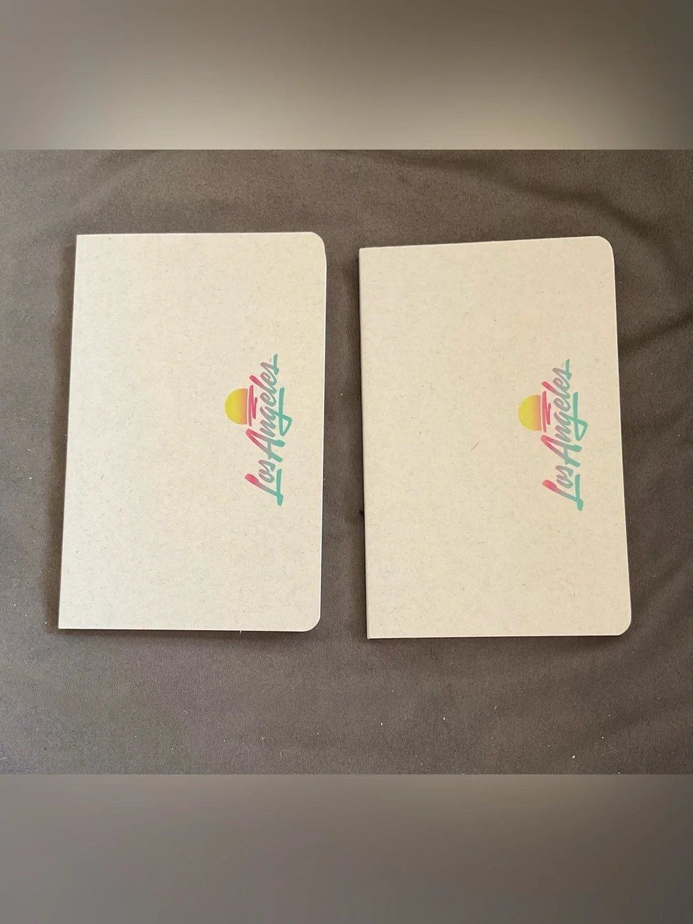 NWOT Los Angeles Beige Journal Notebook Set